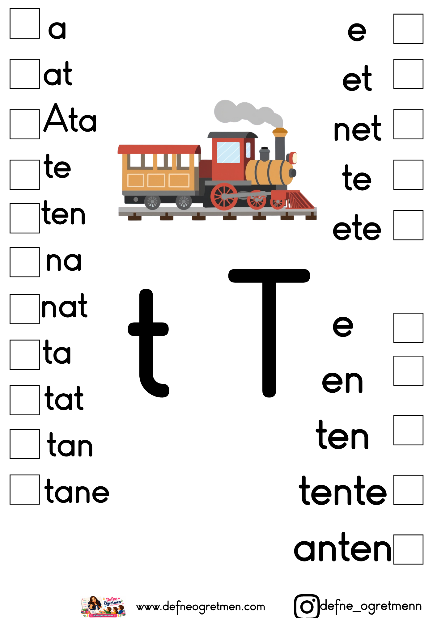 A,N,E AKICI OKUMA ÇALIŞMALARI